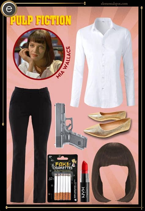 Dress Up Like Mia Wallace from Pulp Fiction - Elemental Spot