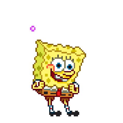 transparent spongebob gif | WiffleGif