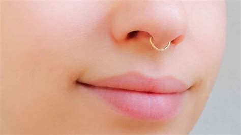 CHRISTMAS SALE Septum Septum Piercing Septum Ring Gold - Etsy | Fake nose rings, Faux septum ...