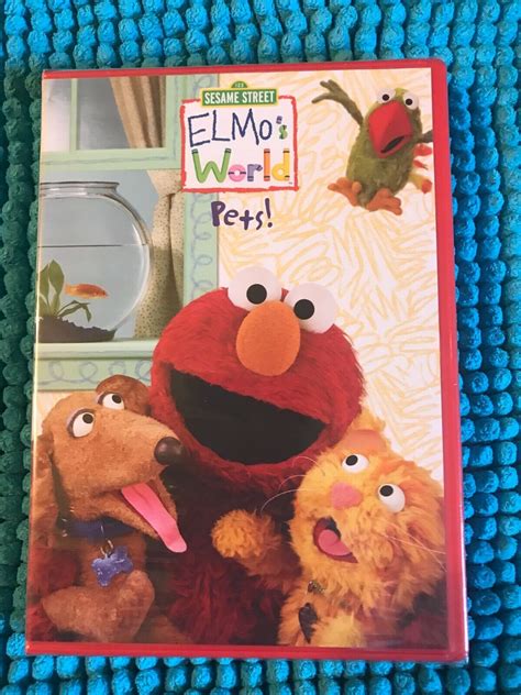 NEW ~ SESAME STREET ~ ELMO'S WORLD ~ PETS! ~ DVD, 2006 ~ 1+ SHIP ...