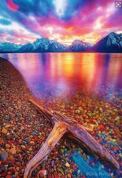 Beautiful colors in the sky & The Beach...Glorious Grand Teton National Park, National Parks ...