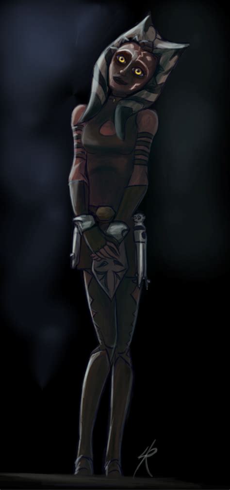 Dark Ahsoka by Raikoh-illust.deviantart.com on @DeviantArt Star Wars Drawings, Star Wars Artwork ...