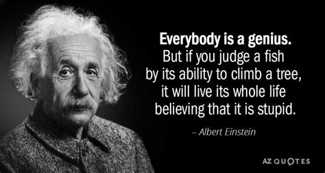 Pin by 𝕽𝖔𝖘𝖊𝖅 💚 on Words of Wisdom | Einstein fish quote, Albert ...