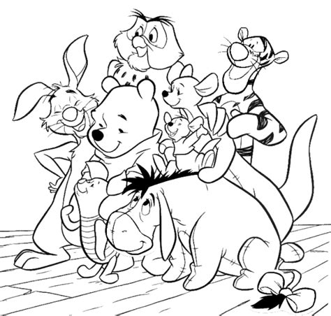 Winnie the Pooh #28671 (Animation Movies) – Free Printable Coloring Pages