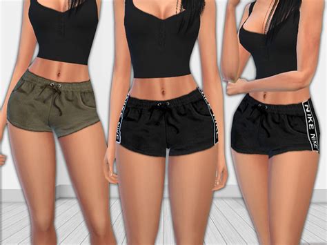 Best Sims 4 Athletic Shorts CC (Male + Female) – FandomSpot