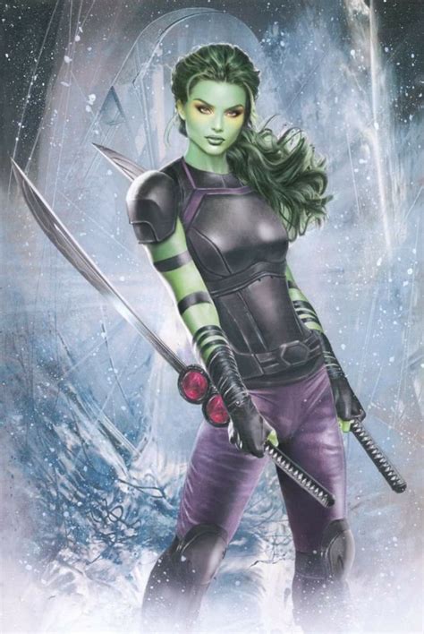 Gamora by Natali Sanders | Marvel art, Marvel characters, Gamora