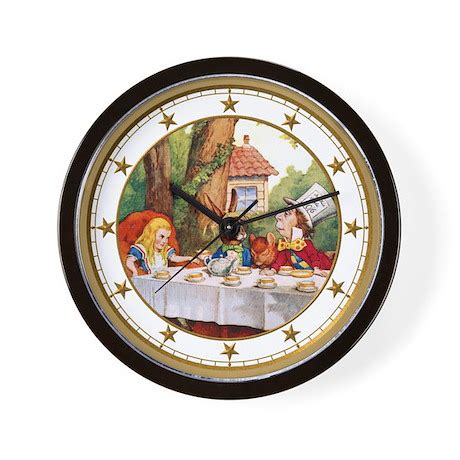 Alice In Wonderland Wall Clock by RooseveltBears