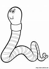 Earthworm Coloring Page At GetColoringscom  Free Printable Colorings sketch template