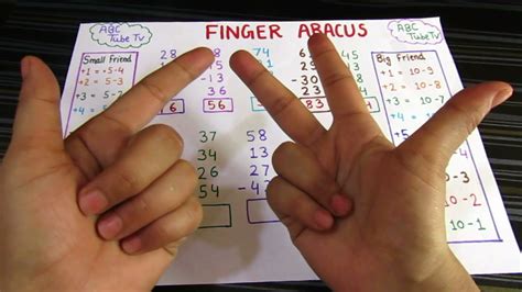 FINGER ABACUS (PART 7)- ABACUS - FINGER CALCULATION TRICK - ABACUS TUTORIAL - YouTube