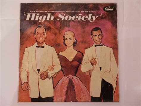 High Society Original Movie Poster Original Sound Track LP - Simon ...