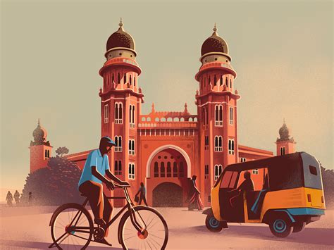 Magnificent Madras by ranganath krishnamani on Dribbble