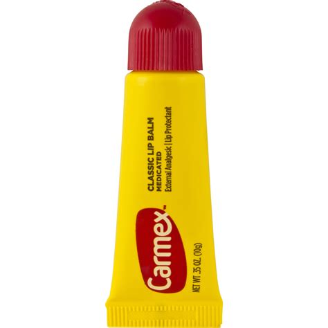 Carmex Classic Moisturizing Medicated Lip Balm, 0.35 Oz Tube - Walmart.com - Walmart.com