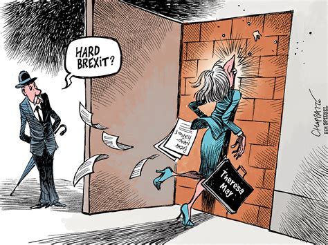 Hard Brexit | Globecartoon - Political Cartoons - Patrick Chappatte