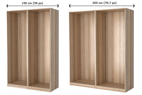 IKEA PAX armoires-penderies caissons pour portes coulissantes Ikea Pax ...