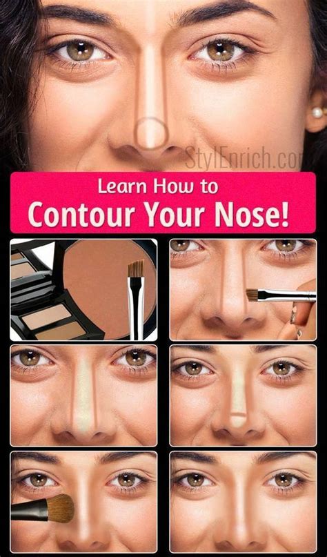 Learn how to contour your nose #makeup | Nose contouring, How to ...