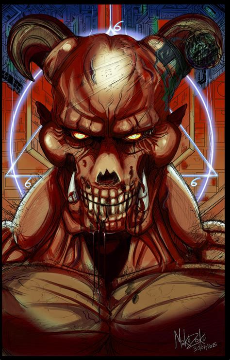 Doom Baron of Hell by MaKuZoKu on DeviantArt