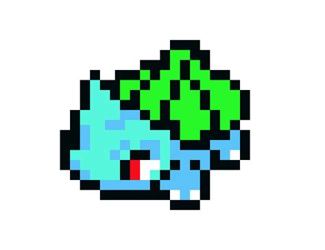 Pixel bulbasaur by Venasaur12 on DeviantArt