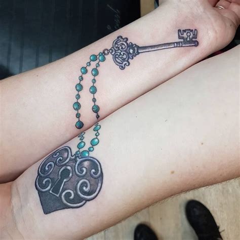 85+ Best Lock and Key Tattoos - Designs & Meanings 2019