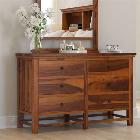 Dressers & Armoires Home & Living Solid Wood 6 Drawer Bedroom Double ...