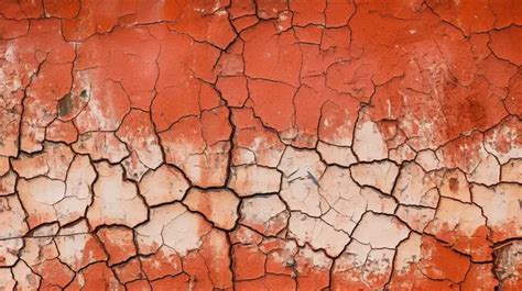 Seamless Old Texture Background Weathered Red Paint Revealing Rust ...