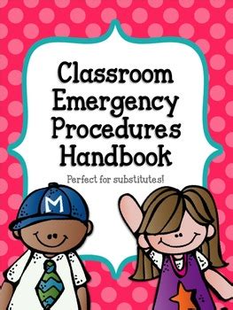 Classroom Emergency Procedures Handbook by The Price of Teaching