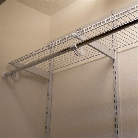 How To Hang Wire Shelves In Closet at James Trombley blog