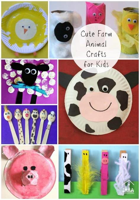 40 Fantastic Farm Animal Activities for Kids - Crafty Kids at Home | Animal activities for kids ...