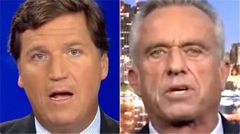 Tucker Carlson Embraces Anti-Vaxxer Robert F. Kennedy Jr.'s Campaign ...