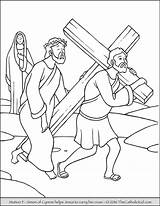 Stations Of The Cross Coloring Pages  Catholic Kid Home sketch template