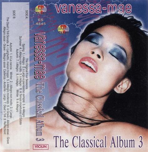 Vanessa-Mae – The Classical Album 3 (1998, Cassette) - Discogs