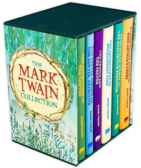 The Mark Twain 6 Book Collection - Ages 9-14 - Cloth Bound Hardback — Books2Door