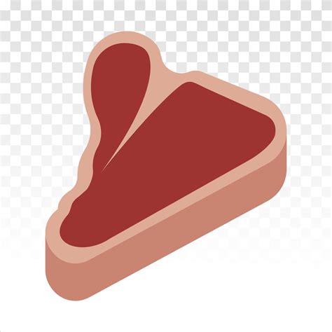 t-bone beef steak foods flat icon for apps and website 26759014 Vector Art at Vecteezy