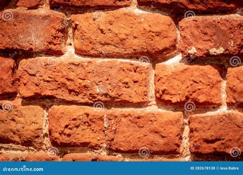 Red-brown Brick Wall. Good Red Background. Grafick Bricks. Stock Photo - Image of bricks, grainy ...