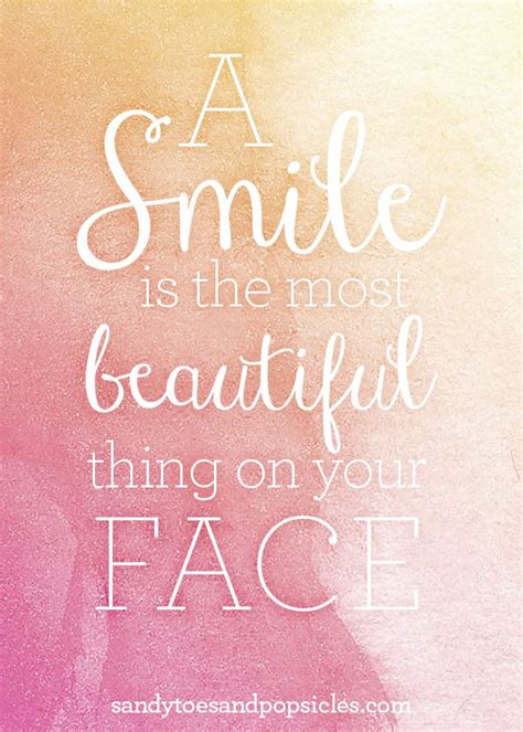 Beautiful Smile Images And Quotes - ShortQuotes.cc