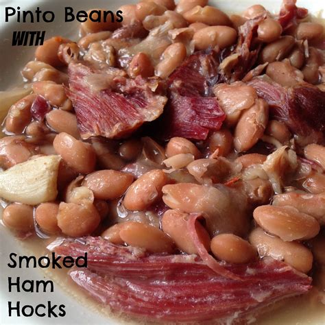 Pinto Beans with Smoked Ham Hocks Slow Cooker | Turnips 2 Tangerines