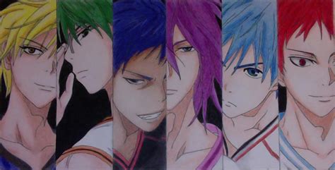 Generation of Miracles (Kuroko no Basket) by kazutohkirigaya on DeviantArt