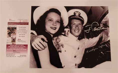 Rosalynn Carter Autographed Signed Jimmy & 8X10 Photograph-Wedding Day-JSA