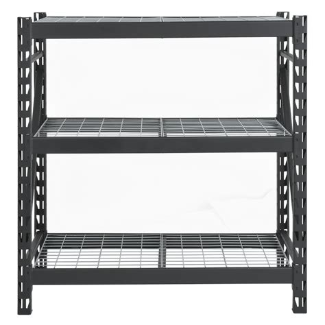 Hart 48W x 18"D x 48 "H 3-Shelf Heavy Duty Steel Shelf Unit, 4500 lb ...