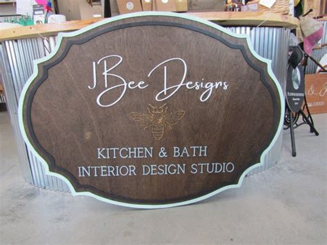 Custom Interior Design Wood Sign Commerical Signage Kitchen - Etsy