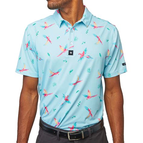 Bad Birdie Macaw Short Sleeve Polo | PGA TOUR Superstore