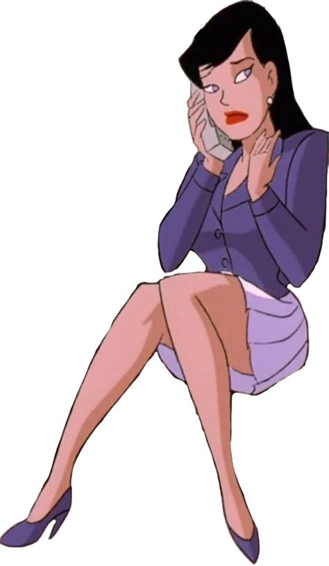 Lois Lane (DCAU) calling someone vector by HomerSimpson1983 on DeviantArt