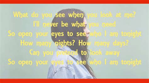 Liv Dawson - Open Your Eyes (Lyrics Video) - YouTube