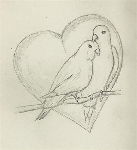 Love Sketch Pic at PaintingValley.com | Explore collection of Love Sketch Pic