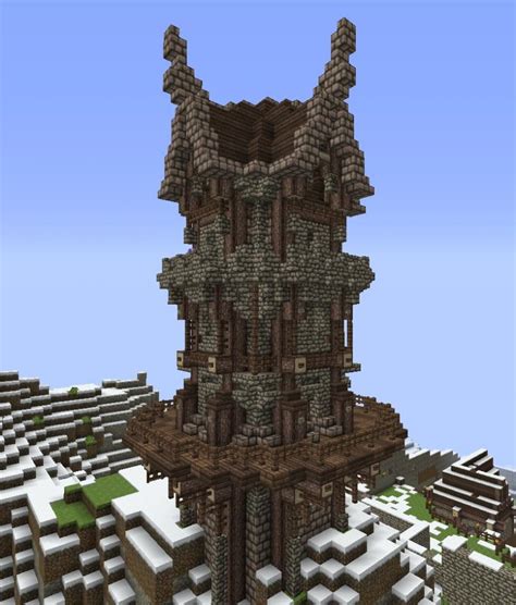 Minecraft Watchtower Design