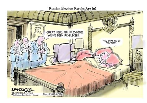 Putin Re-elected - Danziger Cartoons