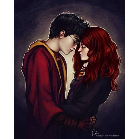 Pin by Daleth Entner on My Polyvore Finds | Harry potter couples, Harry potter hermione granger ...