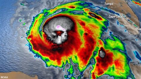 Spooky 'Skull' Spotted in Satellite Image of Hurricane Michael | Coast ...