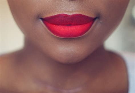 Red Lipstick For Dark Skin Black Women