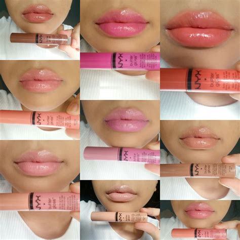 NYX Butter Gloss Swatches + Review | Nyx butter gloss, Nyx cosmetics, Makeup dupes