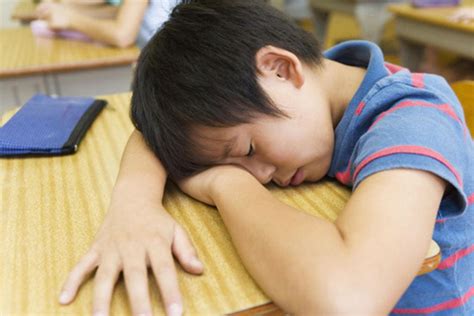 9. Singaporean child not having enough sleep and is tired